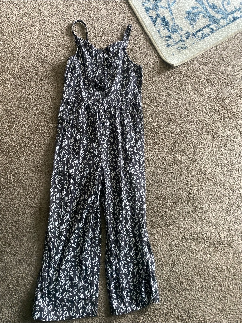 Carter summer florals romper